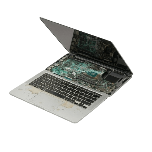 Ремонт и чистка после залития ноутбука